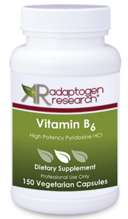 Adaptogen Research, Vitamin B6 - 150 Caps