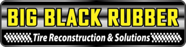 Big Black Rubber Tire Reconstruction & Solutions