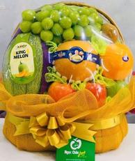 mẫu giỏ hoa quả nhập khẩu thắp hương