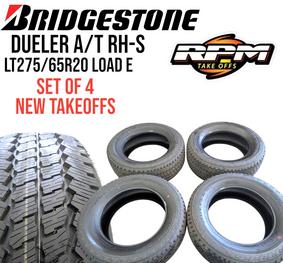 NEW TAKEOFF LT275/65R20 BRIDGESTONE DUELER A/T RH-S