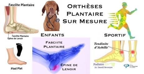 Orth se plantaire Ongle incarn Verrues Soins des pieds