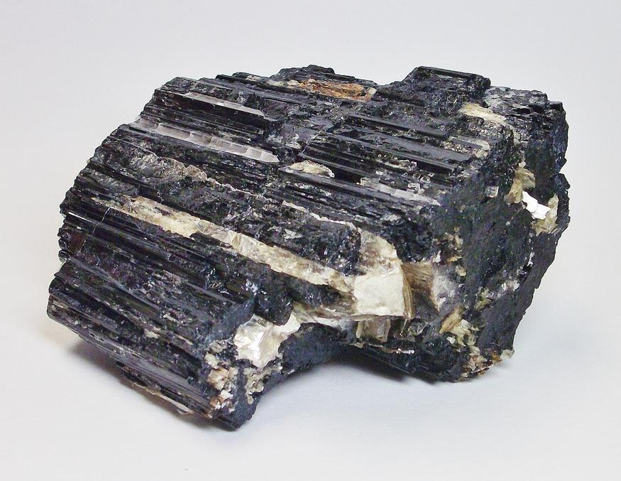 Schorl Tourmaline - Consolidated Feldspar Quarries, Sagadahoc Co., Maine