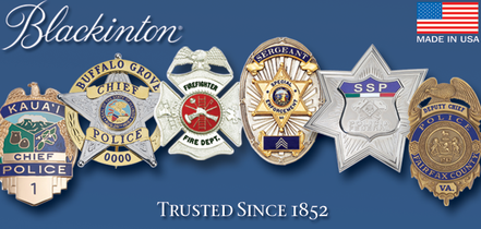 Custom American Made Badges & Insignia by V.H. Blackinton and