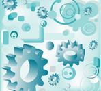 Graphic of multiple gears symbolizing thinking and problem solving.
