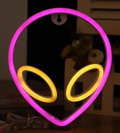 LED Alien Neon Wall Hanging Lamp