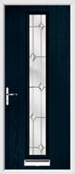 1 strip composite door regal opal glass