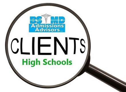 BS MD Admissions Advisors clients