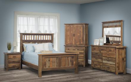 Savannah Reclaimed Barnwood Bedroom