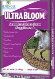 Seminole Ultra Bloom high fat rice bran suplement