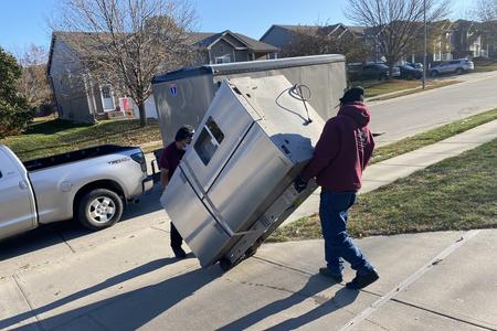 refrigerator removal