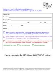 2025 Restaurant Invitation Letter