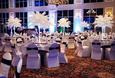 Rent Ostrich Feather centerpieces Los Angeles California
