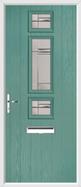 3 Square Strip Composite Door regal corenet glass
