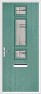 3 Square Strip Composite Door regal corenet glass