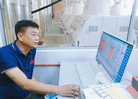 300ton per day wheat milling machine with PLC control