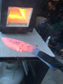 DIY How to heat treat a knife. www.DIYeasycrafts.com