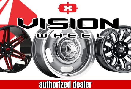 vision custom wheels Ohio - truck rims Ohio - Jeep wheel custom wheels Ohio - Akron Ohio black rims