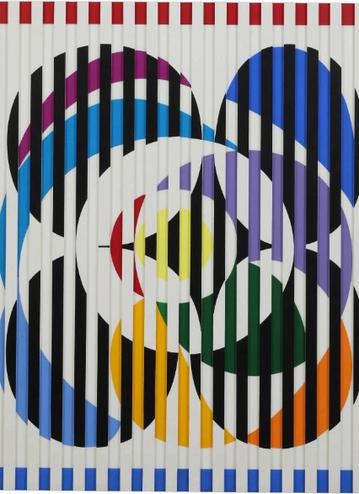 Yaacov Agam Birth of a Flag 1976