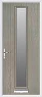 1 Strip Composite Door obscure glass