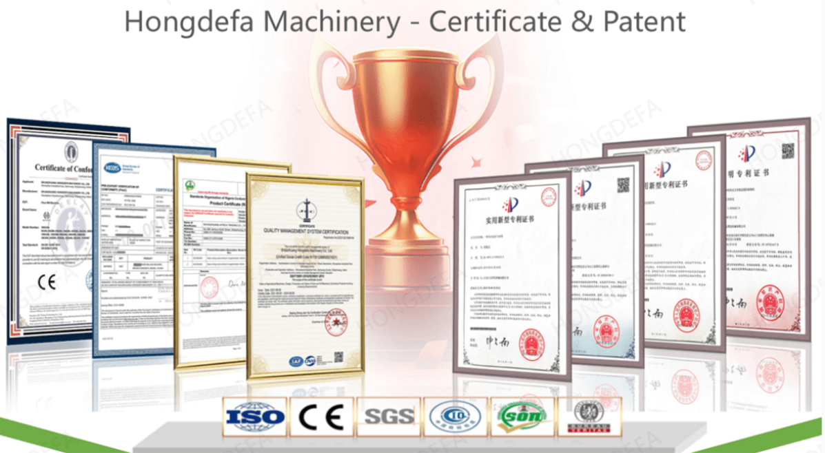 ISO CE SGS COC certificate for wheat flour mill machine
