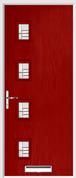 4 Square Composite Door regal corenet glass