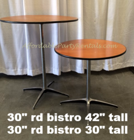 Rental chair and rental tables for events, weddings