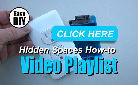DIY Easy Crafts Secret Hidden Space How-to Video Playlist