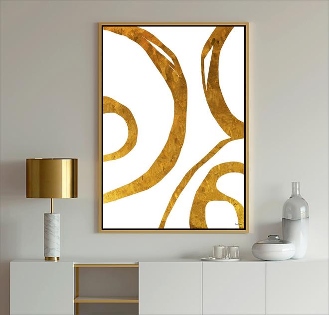 Gold Abstract Art, #Gold art, #abstract art, #Dubois Art