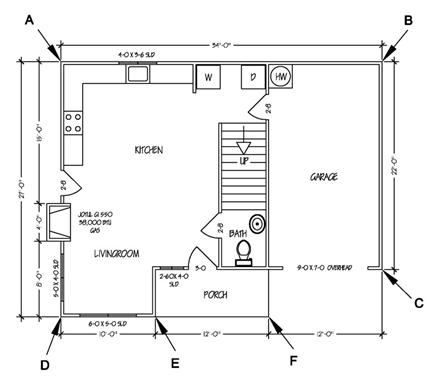 autocad house drawings for practice