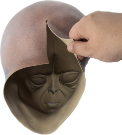 ALIEN LATEX MASK HEAD GEAR COSTUME