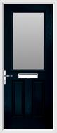 2 Panel 1 Square Door obscure glass