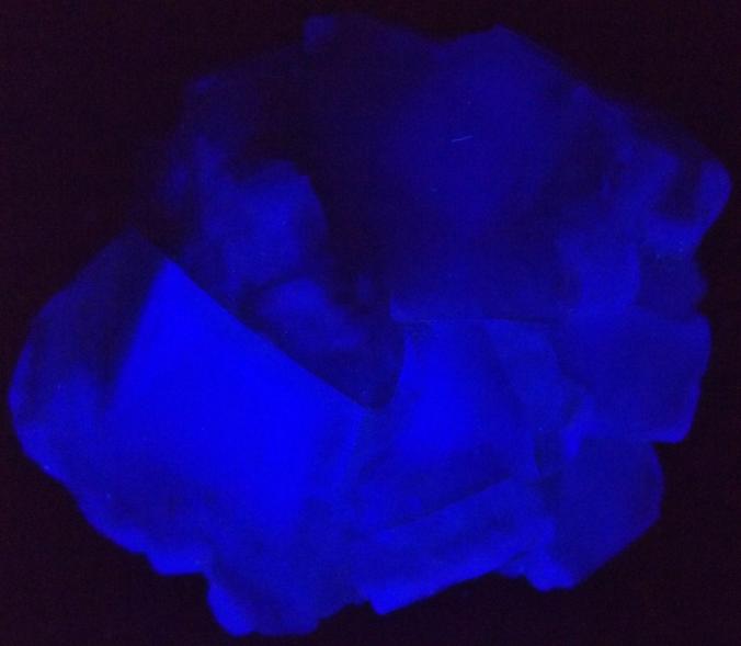 fluorescent fluorite, Okorusu Mine, Namibia