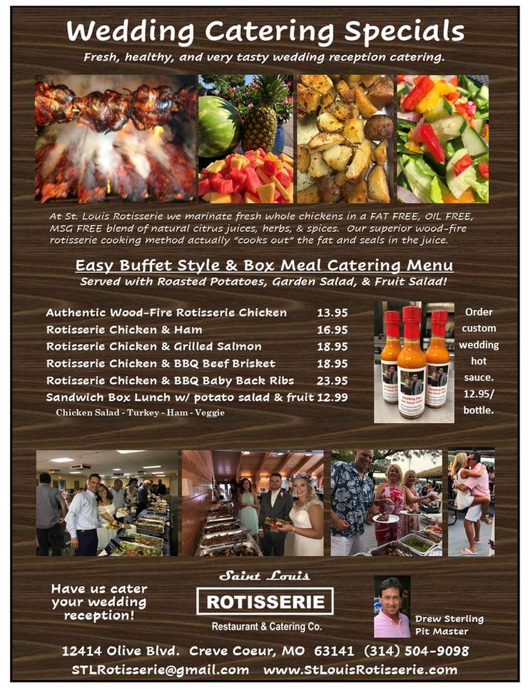 St Louis Affordable Wedding Catering