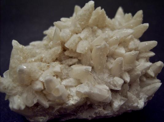 SW LW fluorescing CALCITE - Minerva No. 1 Mine (Ozark-Mahoning No. 1 Mine), Ozark-Mahoning Group, Cave-in-Rock Sub-District, Illinois - Kentucky Fluorspar District, Hardin County, Illinois, USA