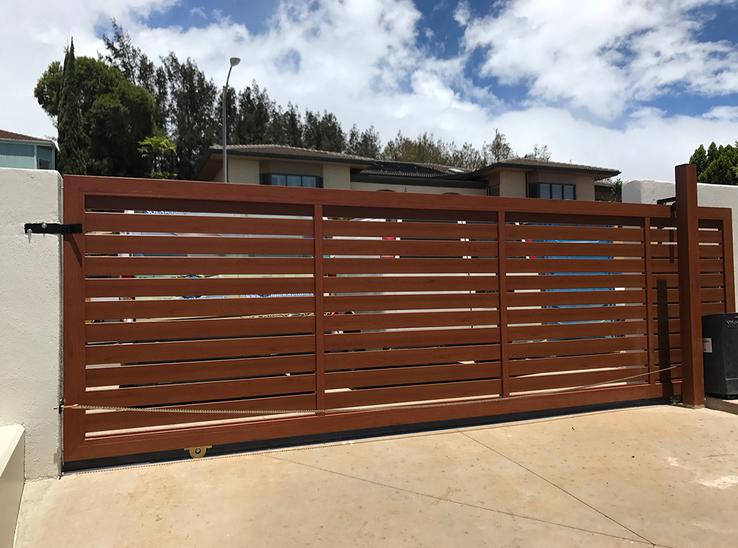 Aluminum Driveway Gates ISLAND RAILING & GATES LLC