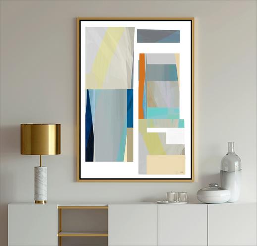 Geometric Art, #abstract art, #geometric, #blue art, #wallart, #design, #dubois art, #modern Art