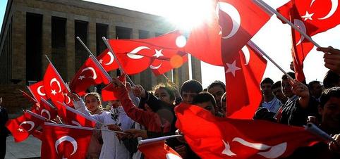 Anıtkabir'de bayram