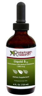 Adaptogen Research, Liquid B12