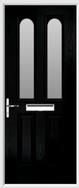 2 Panel 2 Arch Composite Door obscure glass