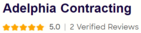 adelphia contracting reviews on home advisor