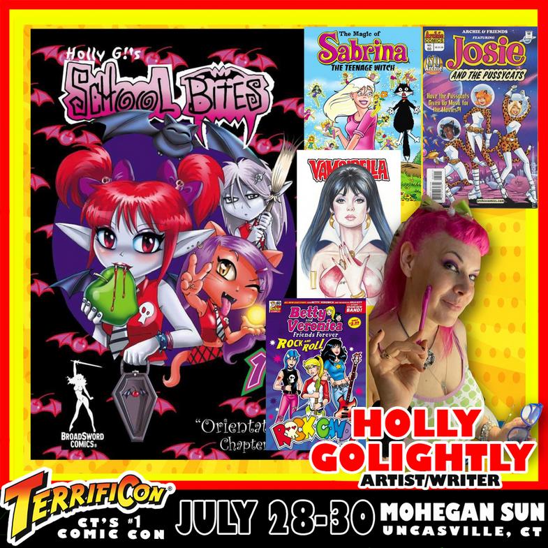 holly golightly terrificon Connecticut's #1 comic con