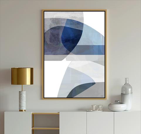 Geometric Art, #abstract art, #geometric, #blue art, #wallart, #design, #dubois art, #modern Art