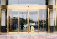 electric glass door