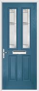 2 panel 2 square composite door regal corenet glass