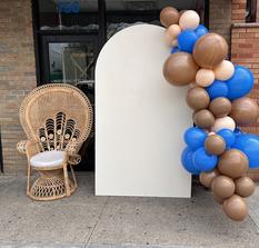 boho theme babyshower chair