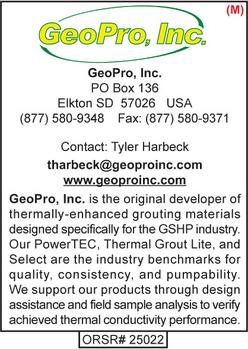 Grout, GeoPro Inc