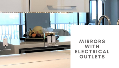 Mirrors with Electrical Cut Outs