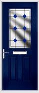 2 Panel 1 Square Composite Door resin lead