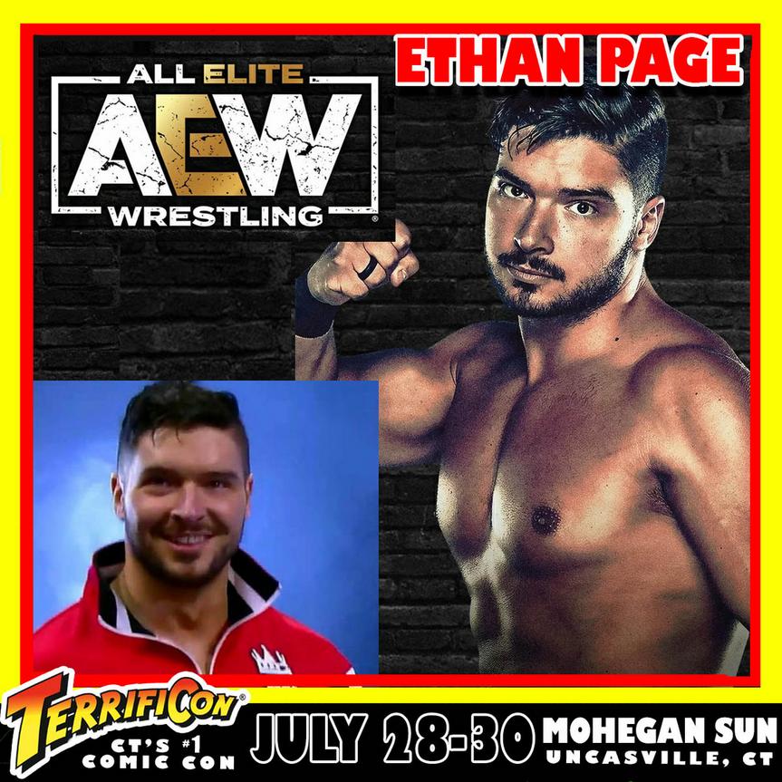 ETHAN PAGE AT TERRIFICON IN CONNECTICUT AT MOHEGAN SUN