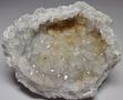 QUARTZ geode - Gray Quarry (Grays Quarry), Hamilton, Hancock County, Illinois, USA